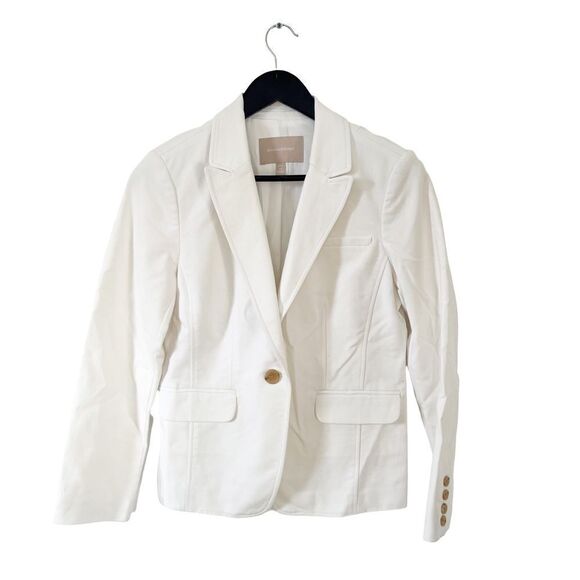 Banana Republic White Blazer Suit Jacket - Picture 1 of 7